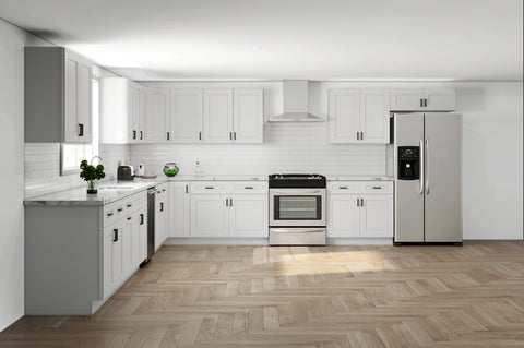 15 X 15 Modernform White Shaker Kitchen