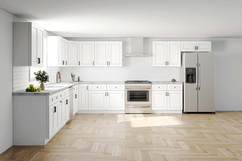 15 X 15 J&K White Shaker Kitchen