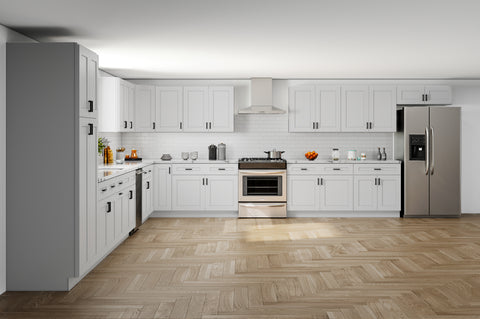 18 X 18 Modernform White Shaker Kitchen