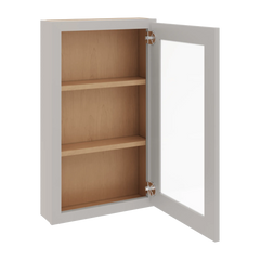 CNC Luxor 5-Piece Misty Grey 18" W X 30" H Single Door Medicine Cabinet