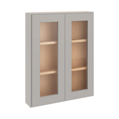 CNC Luxor Misty Grey 24" W X 30" H Double Door Medicine Cabinet