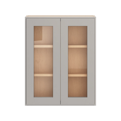 CNC Luxor 5-Piece Misty Grey 24" W X 30" H Double Door Medicine Cabinet