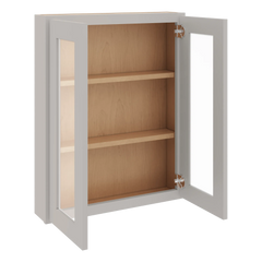 CNC Luxor 5-Piece Misty Grey 24" W X 30" H Double Door Medicine Cabinet