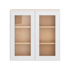 CNC Luxor 5-Piece White 30" W X 30" H Double Door Medicine Cabinet