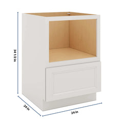 J&K Pure B5 Base Microwave Drawer - 24" W