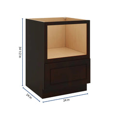 J&K Espresso K8 Base Microwave Drawer - 24" W