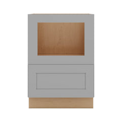 J&K Castle Grey S5 Base Microwave Drawer - 24" W