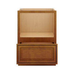 J&K Mocha Glazed K10 Base Microwave Drawer - 24" W