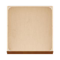J&K Mocha Glazed K10 Base Microwave Drawer - 24" W