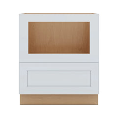 J&K White Shaker S8 Base Microwave Drawer - 30" W