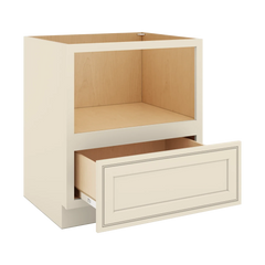 J&K Pearl Glazed H9 Base Microwave Drawer - 30" W