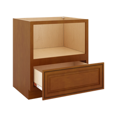 J&K Mocha Glazed K10 Base Microwave Drawer - 30" W