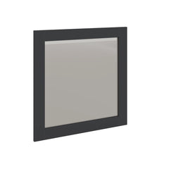 Modernform Cabinet Onyx Black Shaker 30" W X 30" H Vanity Mirror