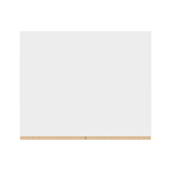 Modernform Cabinet Natural Oak 30" W X 96" H X 24" D Tall Oven/Microwave Cabinet