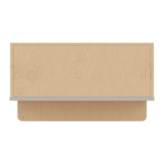 CNC Luxor 5-Piece Misty Grey 30" W X 18" H Microwave Cabinet Shelf