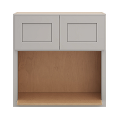 CNC Luxor Misty Grey 30" W X 30" H Microwave Cabinet