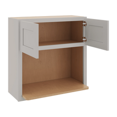 CNC Luxor Misty Grey 30" W X 30" H Microwave Cabinet