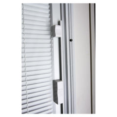 Masonite 2/8x6/8 Primed Steel Full Mini Blind Exterior Door