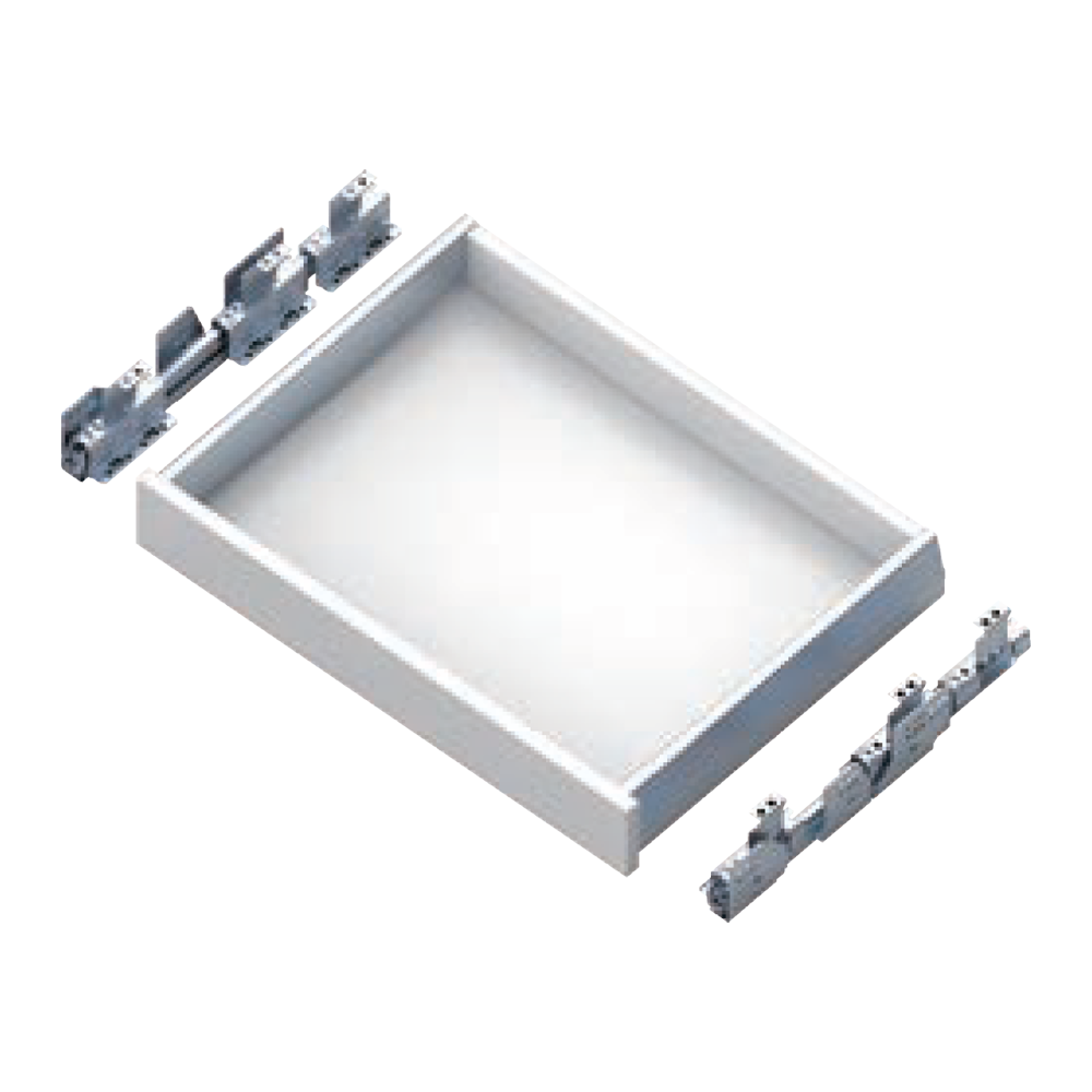 Modernform Cabinet Matte White 30" W Roll Out Tray