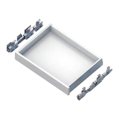 Modernform Cabinet Gloss White 36" W Roll Out Tray