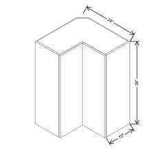 Modernform Cabinet Matte White 24" W X 36" H X 12" D Wall Easy Reach Cabinet