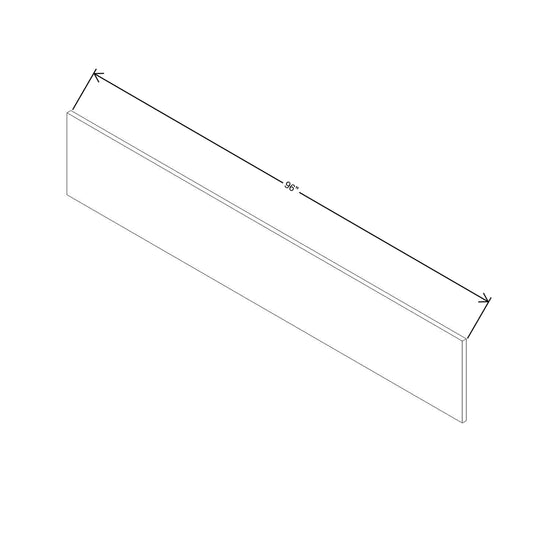 Modernform Cabinet Natural Shaker 96" W X 4" H X 1/4" D Toekick