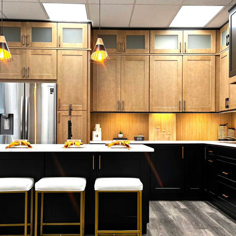 Modernform Cabinet Onyx Black Shaker Door Sample