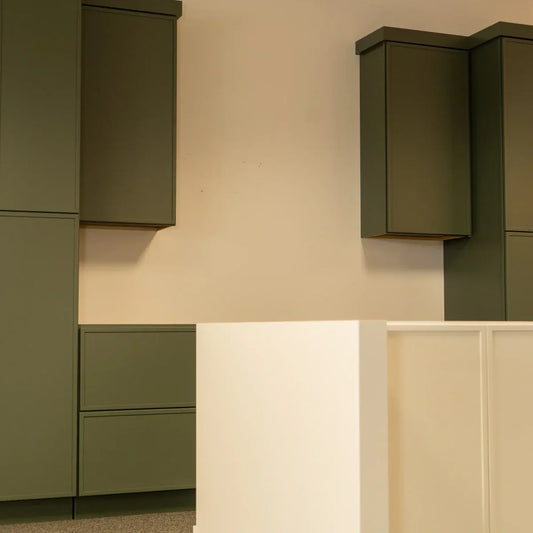 Modernform Cabinet Slim Sage Green Door Sample