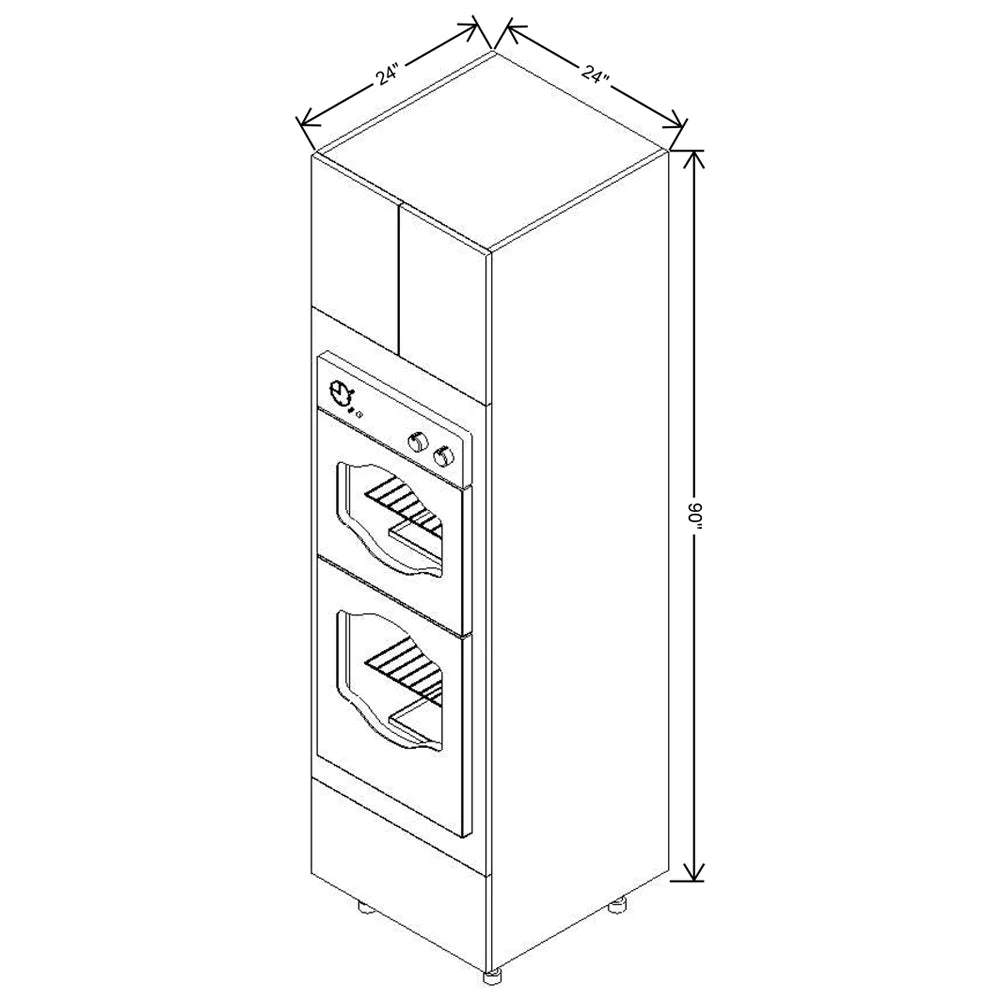 Fabuwood Illume Catalina Nocce 3 36" High Wall