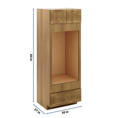 J&K Butterscotch B8 Double Oven w/One (1) Bottom Drawer 30" W x 84" H x 27" D