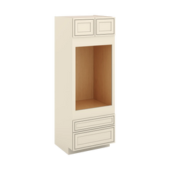 J&K Pearl Glazed H9 Single Oven w/Two (2) Bottom Drawers 30" W x 84" H x 27" D