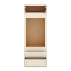 J&K Pearl Glazed H9 Single Oven w/Two (2) Bottom Drawers 30" W x 84" H x 27" D