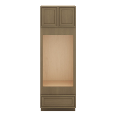 J&K Hazel H8 Double Oven w/One (1) Bottom Drawer 30" W x 90" H x 27" D