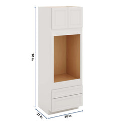 J&K Pure B5 Single Oven w/Two (2) Bottom Drawers 30" W x 90" H x 27" D