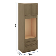 J&K Hazel H8 Single Oven w/Two (2) Bottom Drawers 30" W x 96" H x 27" D