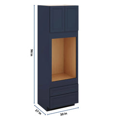 J&K Naval B7 Single Oven w/Two (2) Bottom Drawers 30" W x 96" H x 27" D