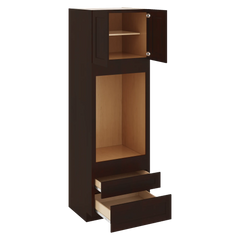 J&K Java Coffee S1 Single Oven w/Two (2) Bottom Drawers 30" W x 96" H x 27" D