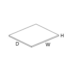 Wolf Classic Hanover White Paint Shelf for Oven Cabinet (1 Shelf no Clips)