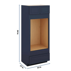 J&K Naval B7 Double Oven w/One (1) Bottom Drawer 33" W x 84" H x 27" D