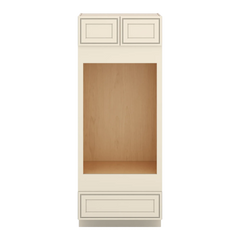 J&K Pearl Glazed H9 Double Oven w/One (1) Bottom Drawer 33" W x 84" H x 27" D