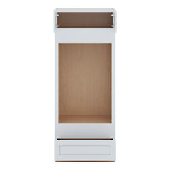 J&K White Shaker S8 Double Oven w/One (1) Bottom Drawer 33" W x 84" H x 27" D