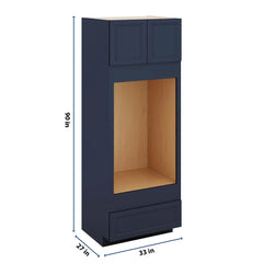 J&K Naval B7 Double Oven w/One (1) Bottom Drawer 33" W x 90" H x 27" D