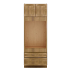 J&K Butterscotch B8 Single Oven w/Two (2) Bottom Drawers 33" W x 90" H x 27" D