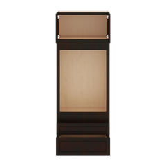J&K Espresso K8 Single Oven w/Two (2) Bottom Drawers 33" W x 90" H x 27" D