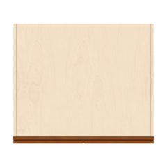 J&K Mocha Glazed K10 Single Oven w/Two (2) Bottom Drawers 33" W x 90" H x 27" D