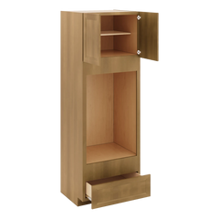J&K Butterscotch B8 Double Oven w/One (1) Bottom Drawer 33" W x 96" H x 27" D