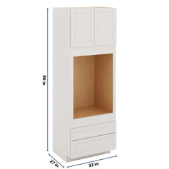 J&K Pure B5 Single Oven w/Two (2) Bottom Drawers 33" W x 96" H x 27" D