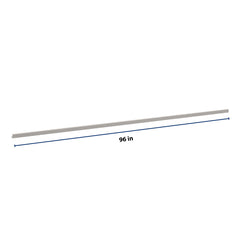 CNC Luxor 5-Piece Misty Grey 96" W X 3/4" H Outside Corner Molding