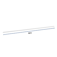 CNC Luxor 5-Piece White 96" W X 3/4" H Outside Corner Molding