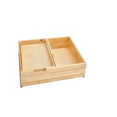 Fabuwood Ovela Catalina Grigio Gloss 30" W Tiered Deep Drawer